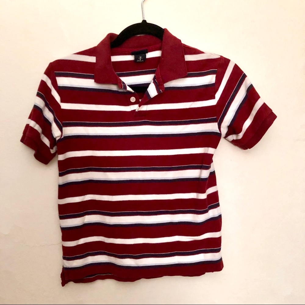 Striped Polo Shirt